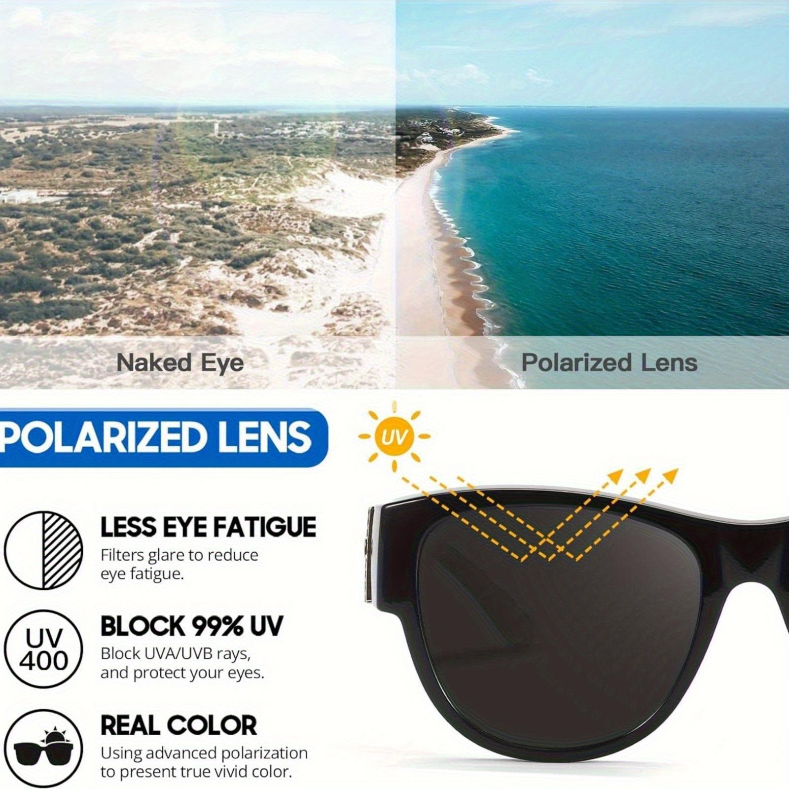 Myiaur Polarised Fit Over Sunglasses for Women, UV400 Protection TR90 Lightweight Frame, Trendy Eyewear for Daily Wear & Driving