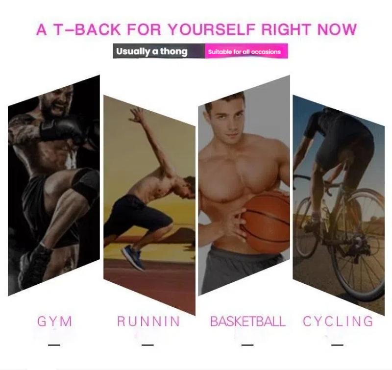 3 Pack Men's Sexy Cotton G-String Trendy Underwear For Men Comfortable & Breathable Ultimate Athletic Performance Jockstrap For Men - Lift Support Pouch With Breathable Mesh, Moisture-Wicking Comfort For Gym, Sports & Workouts