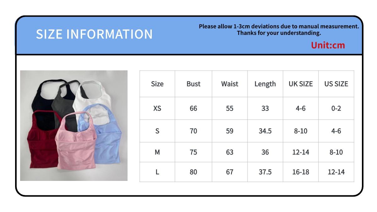 Seamless Halter Top Backless Longline Strappy Padded Gym Top Women Built-in Bra Removable Cups Activewear Yoga Workout Tank Tops