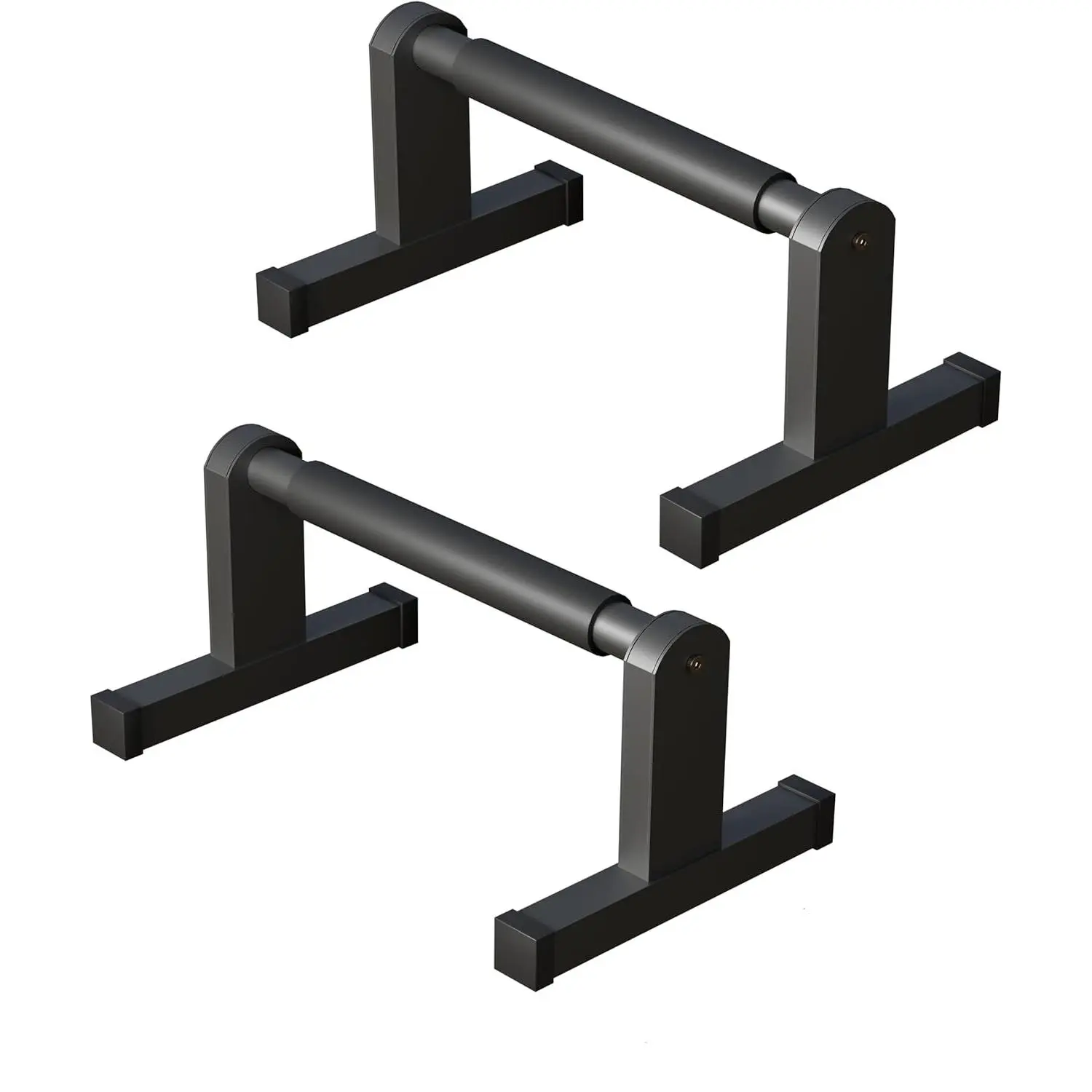 Heavy-Duty Push Up Bars with Non-Slip Grips, Unisex Parallettes Dip Bar for Gym & Home Calisthenics Dips, Strength Training Equipment for Women’s Floor Workouts (Planche, L-Sit, Handstand), Compact, Handstands, Steel Tubing, Secure Hold, Functional