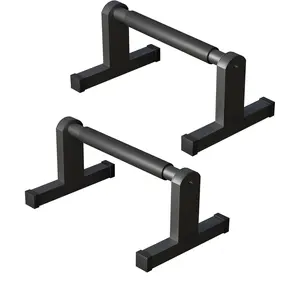 Push Up Bars, Heavey Duty Parallettes Dip Bar with Non-slip Grips for Calisthenics Planche L Sit Handstand Fitness Floor Workout, Pushup Station Handles Stand for Gym Strength Training
