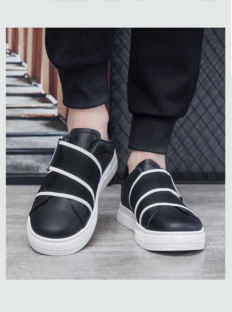 (New)Men'S Low-Top Sneakers - & Accent - Synthetic Upper, Cushioned EVA Insole - All-Season Everyday & Formal Shoes - Lightweight Rubber Outsole - Minimalist Laceless Closure - Urban Streetwear & Office Footwear - Easy-Clean Casual Shoes for Men