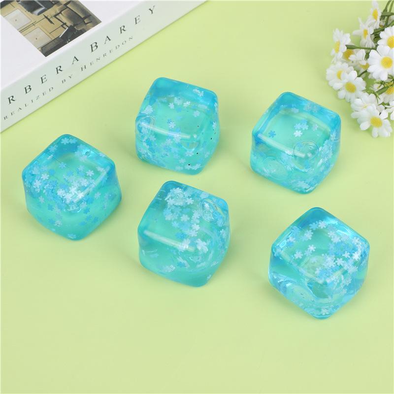 Summer refreshing water cube ice cubes pinch decompression toy