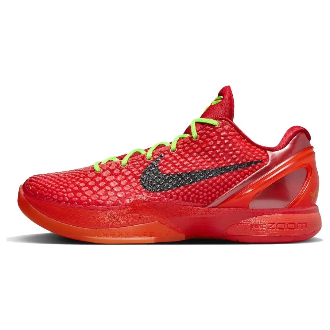 Nike Zoom Kobe 6 Protro Reverse Green Hornet Low-Top Basketball Shoes for Men and Women Verifiable, with credentials and supporting global authentication