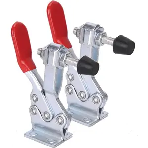 Toggle Clamp 225D 500Lbs Holding Capacity Heavy Duty Large Hold Down Clamp Quick-Release Horizontal Clamp(2Pack)