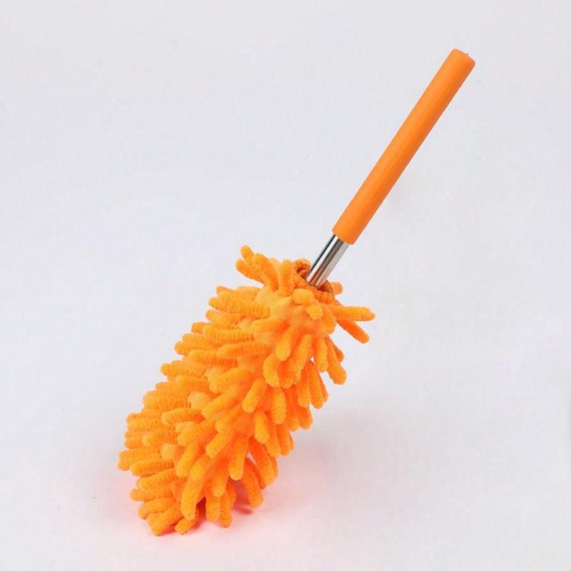 Microfiber Duster for Cleaning, 1 Count Hand Washable Duster with Replaceable Microfiber Head, Detachable Cleaning Brush Tool for Office, Car, Window, Furniture, House Cleaning Tools, Air Duster, Cleaner, Home Cleaning Products