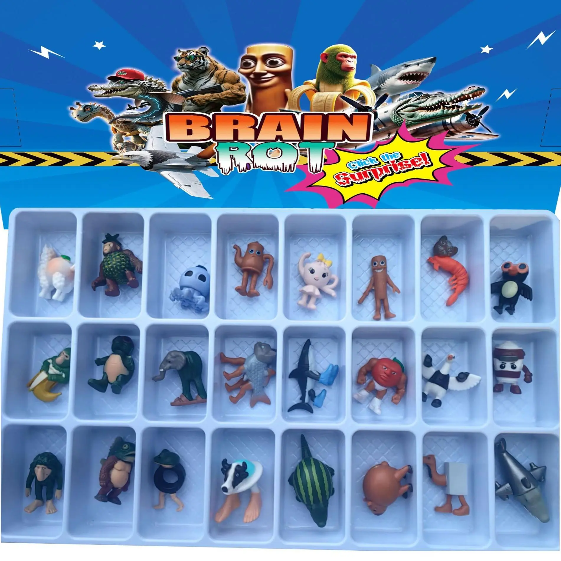 24-Day Halloween Christmas Advent Calendar, Cute Cartoon Statues, Unique Character Designs, Perfect Birthday Gift, Car and Desk Decor