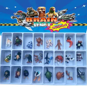 24-Day Halloween Christmas Advent Calendar, Cute Cartoon Statues, Unique Character Designs, Perfect Birthday Gift, Car and Desk Decor