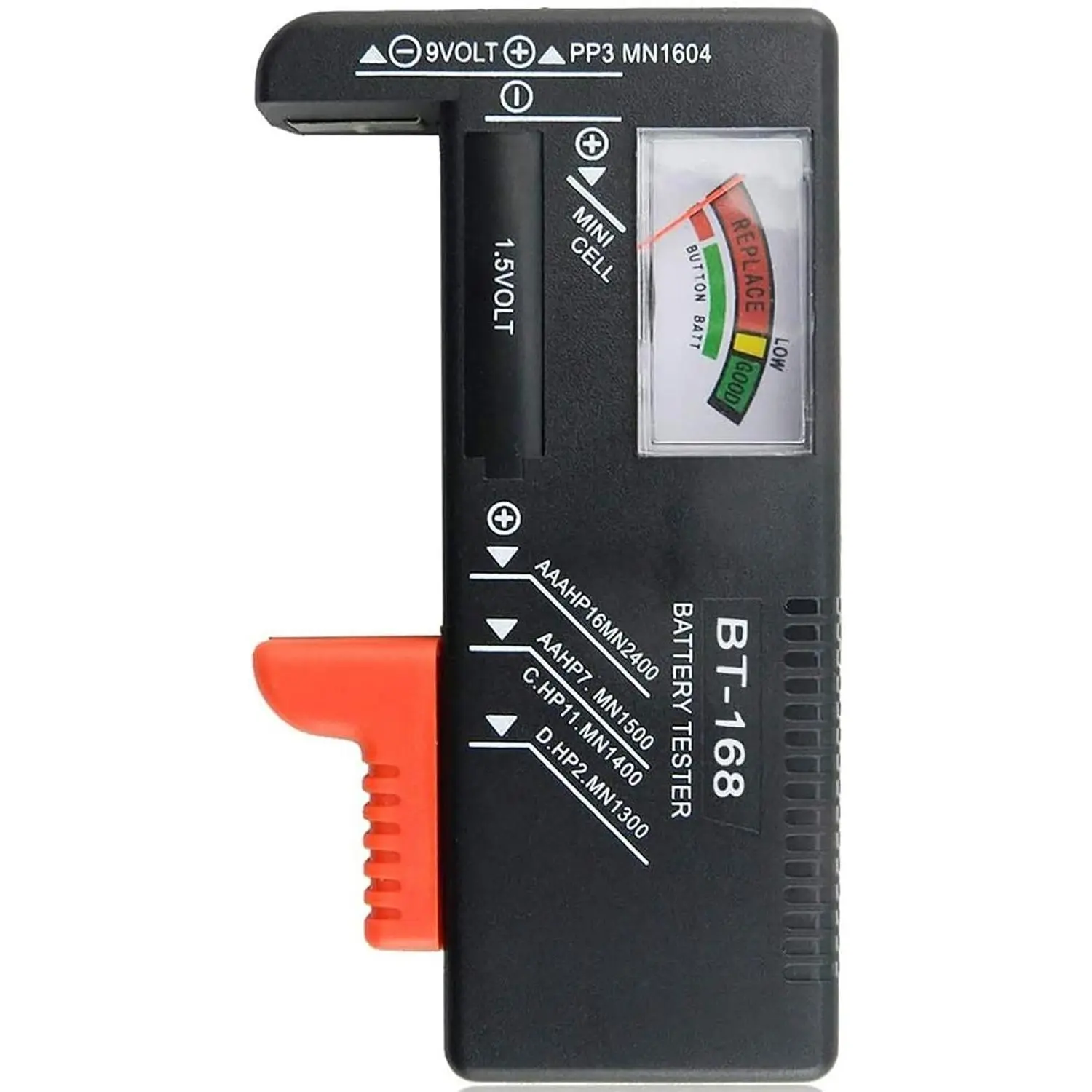 Tester,   Checker Small  Testers for AAA  C D 9V 1.5V Button Cell Household  Model BT-168