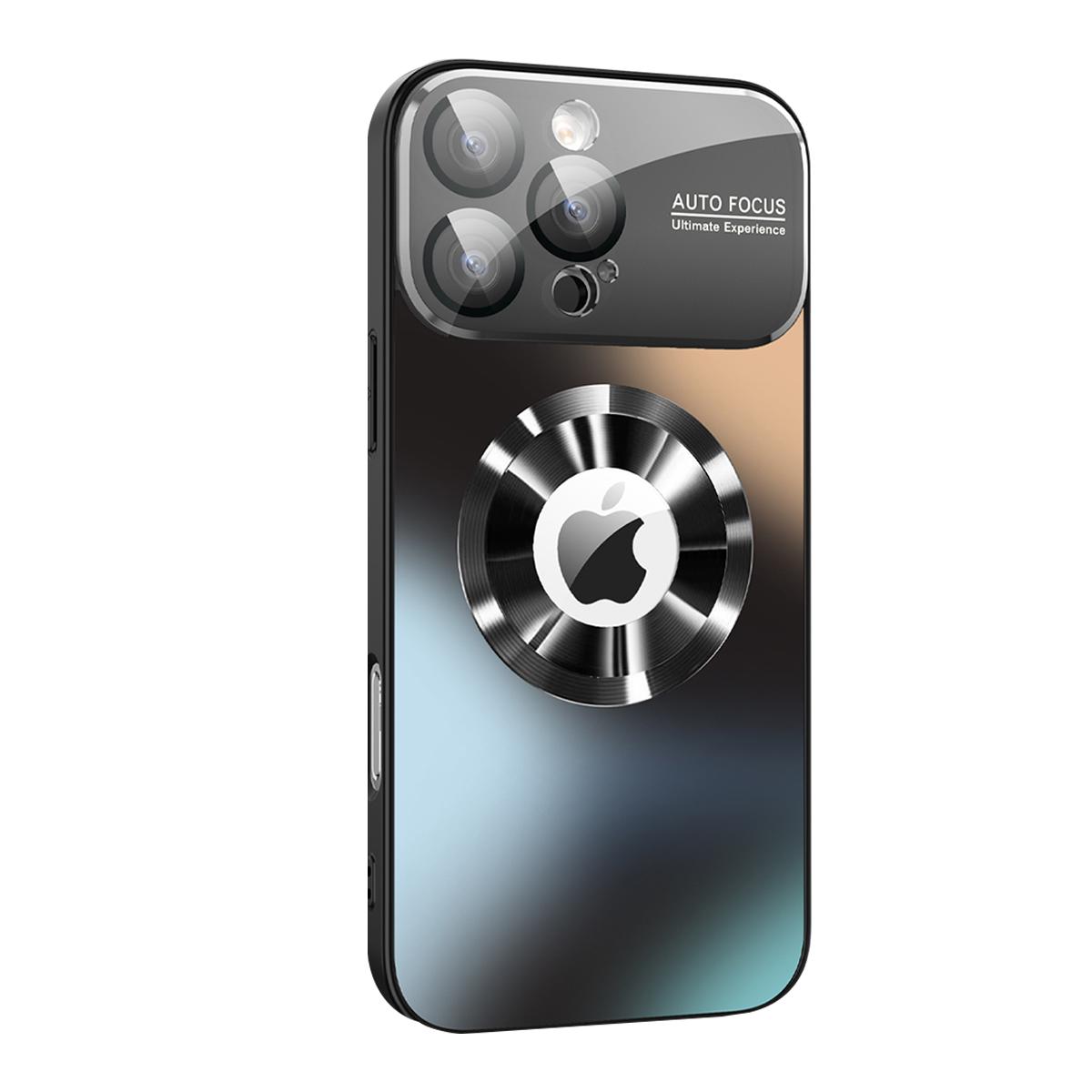 Magnetic iPhone Case,Compatible with MagSafe,Military Drop&Full Camera Lens Protection, Large Window Logo View Dust-Proof Matte Shockproof Cover for iPhone 12 13 14 15 16 Pro Max