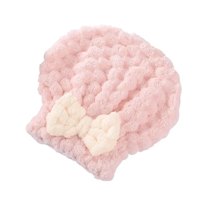 Cloud Velvet Princess Hat, Ultra-Fine Fiber Thick Absorbent Bath Cap, Anti-Loose Dry Hair Cap, Dual Use Face Washing Towel