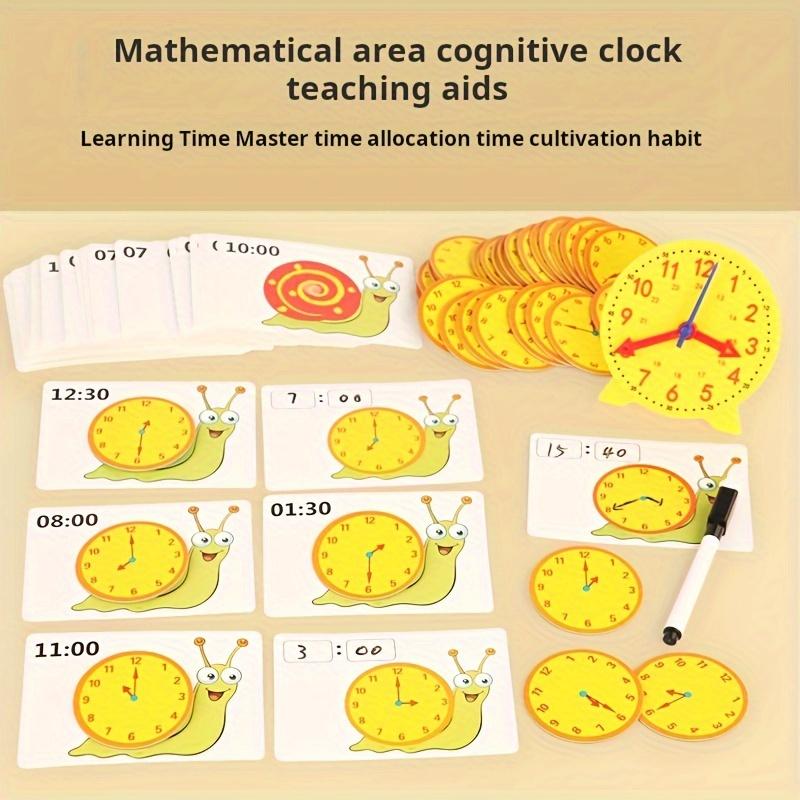 The Multifunctional Digital Clock Teaching Tool Is an Educational Toy That Helps in Learning to Tell Time And Manage Time Effectively.