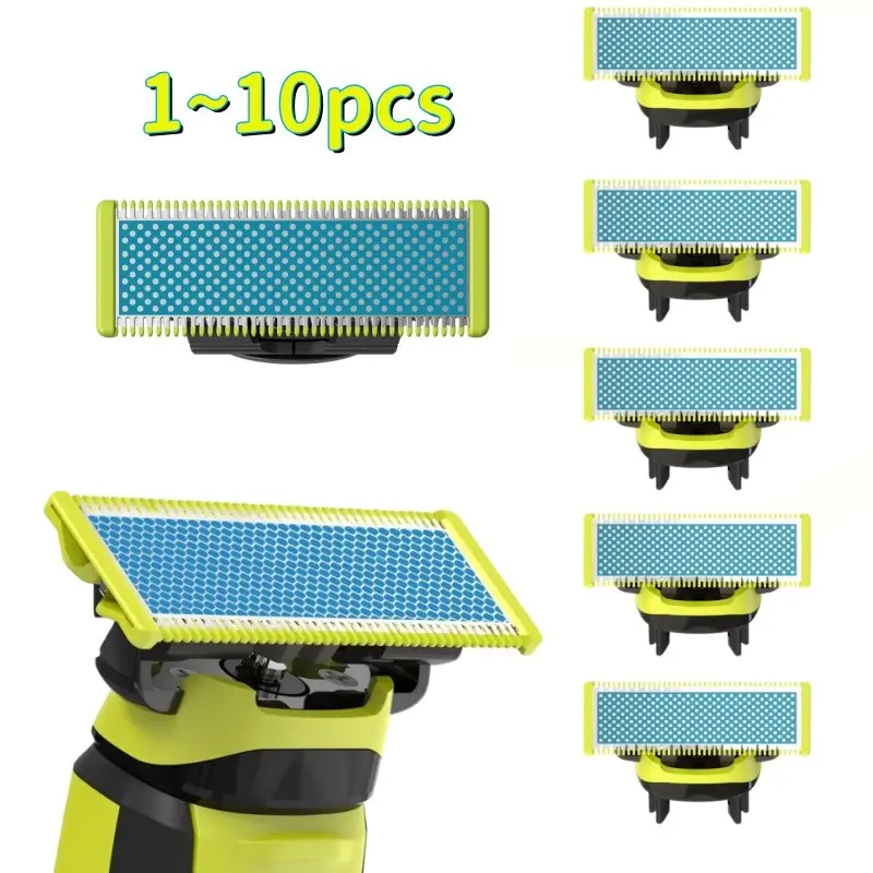 Replace Small T-Blade Razor Head, Oneblade Replacement Blade, Compatible with Qp2523, 6523, 2527, 2520, 2533, 2630, 6520, Durable Shaving Solution