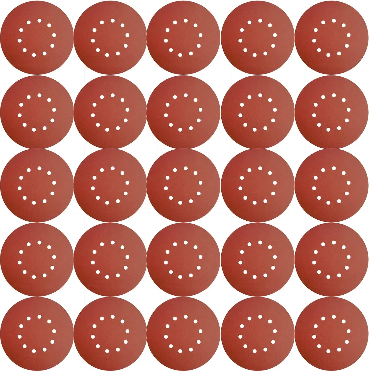 50 Pack 9-Inch 10 Hole 240 Grit Hook-and-Loop Drywall Sandpaper -  Oxide Sanding Disc for ‎9" Drywall Sander  Furniture Finishing …