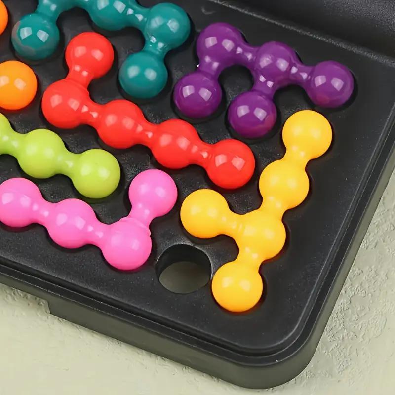 3D Puzzle Logic Space Toy, Colorful Beads Game, DIY Brain-Training Educational Toy for Kids, Birthday Gift, Montessori Puzzles Gift #GLOBAL PICKS