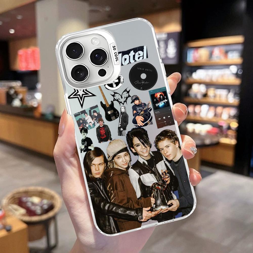 Singer Tom Bill Kaulitz Tokio Hotel Phone Case For iPhone17 16 15 14 13 12 11 Pro Max X XR XSMAX Matte Shockproof Back Cover
