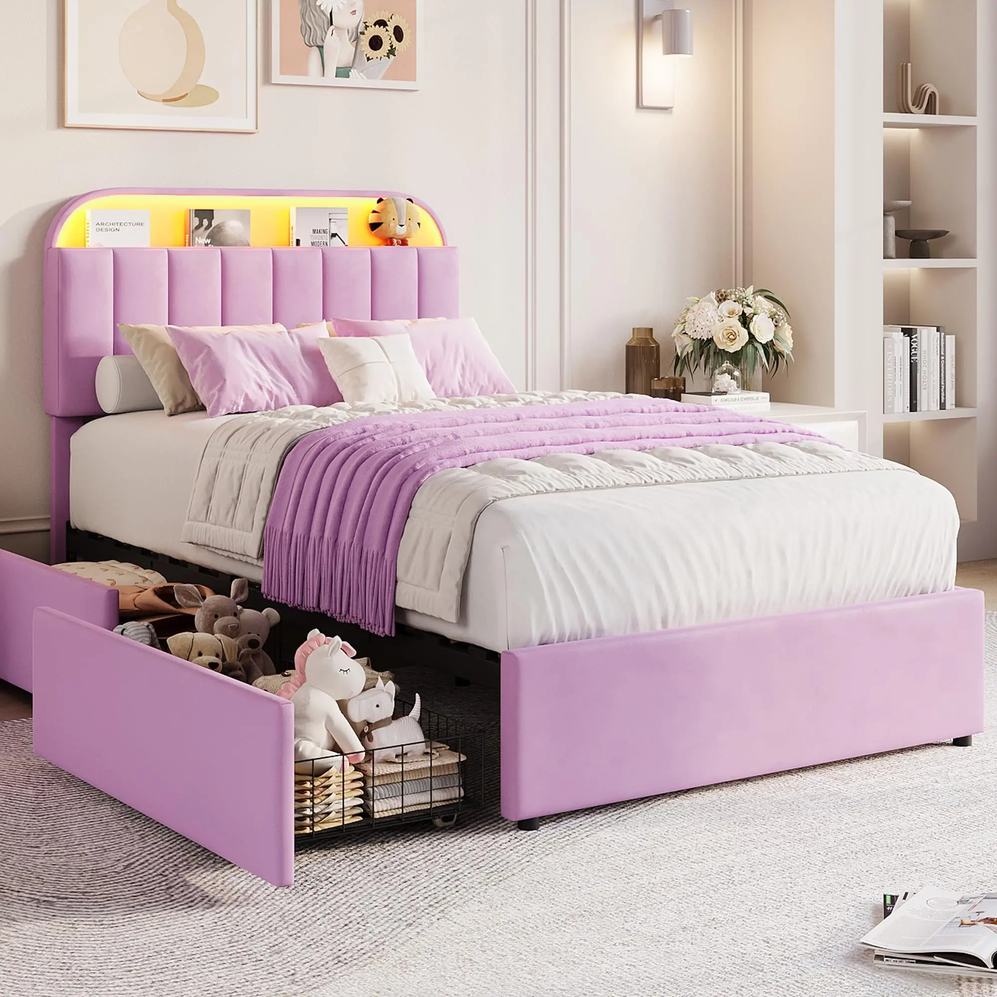Twin XL Purple