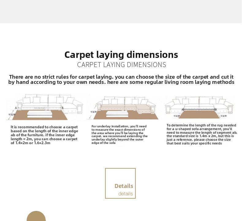 Washable Long Plush Tie-Dye Gradient Home Rug for Living Room, Bedroom, Sofa Side, Bedside and Bay Window