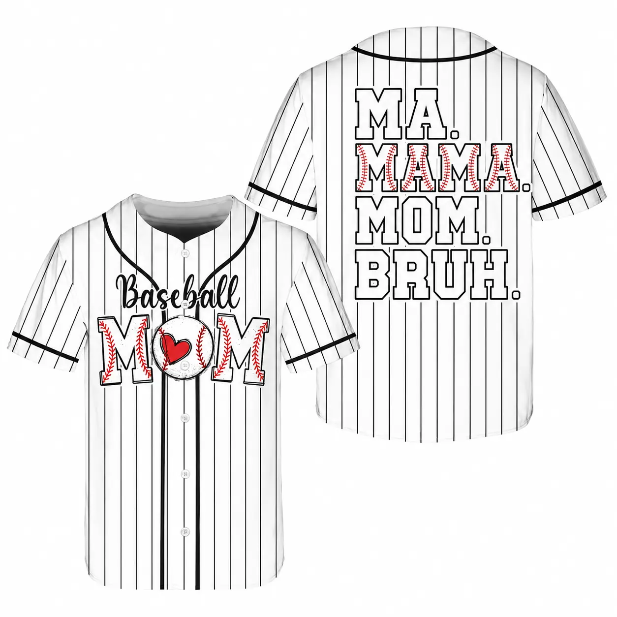 Baseball Mama Baseball Jersey, Baseball Senior Mom Jersey, Gift For Mom, Mom Gift, Mothers Day Gift, Mama Shirt