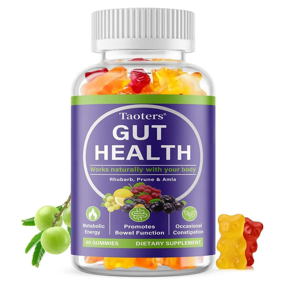 Taoters Vegan Gut Health Supplement - Supports Daily Rhythm, 60 Capsules