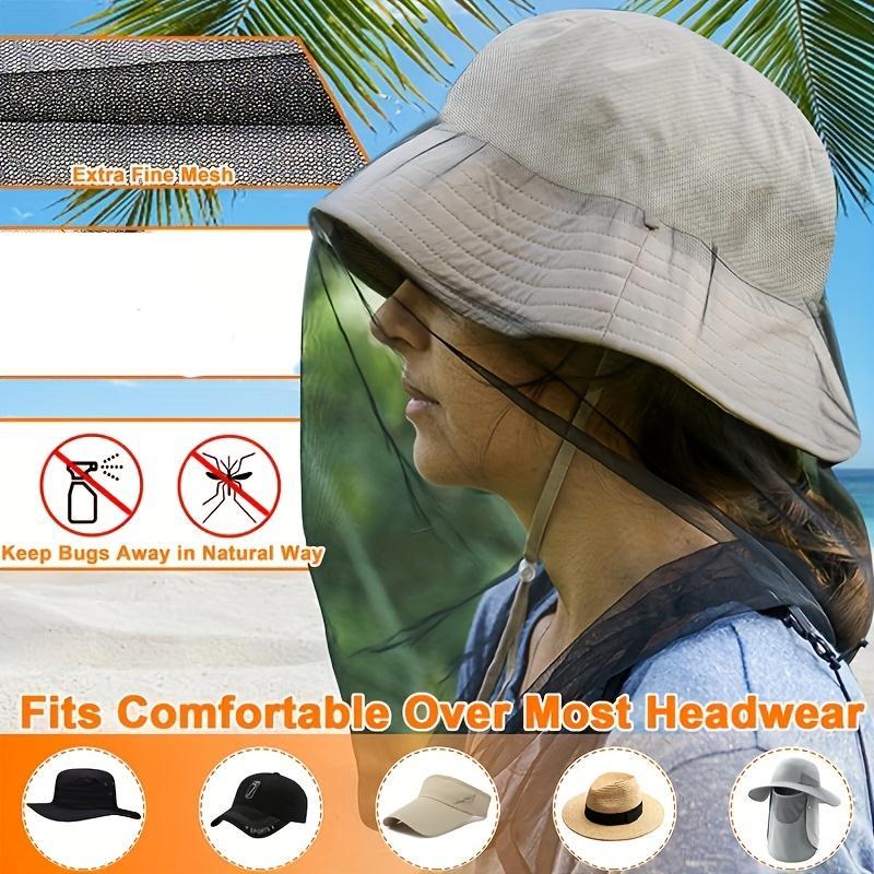 2-Pack Extra-Large Mosquito Net with Face Mask | Ultra-Fine Mesh, Soft & Durable, Effective Mosquito & Midge Protection 2-Pack Extra-Large Mosquito Net with Face Mask | Ultra-Fine Mesh, Soft & Durable, Effective Mosquito & Midge Protection