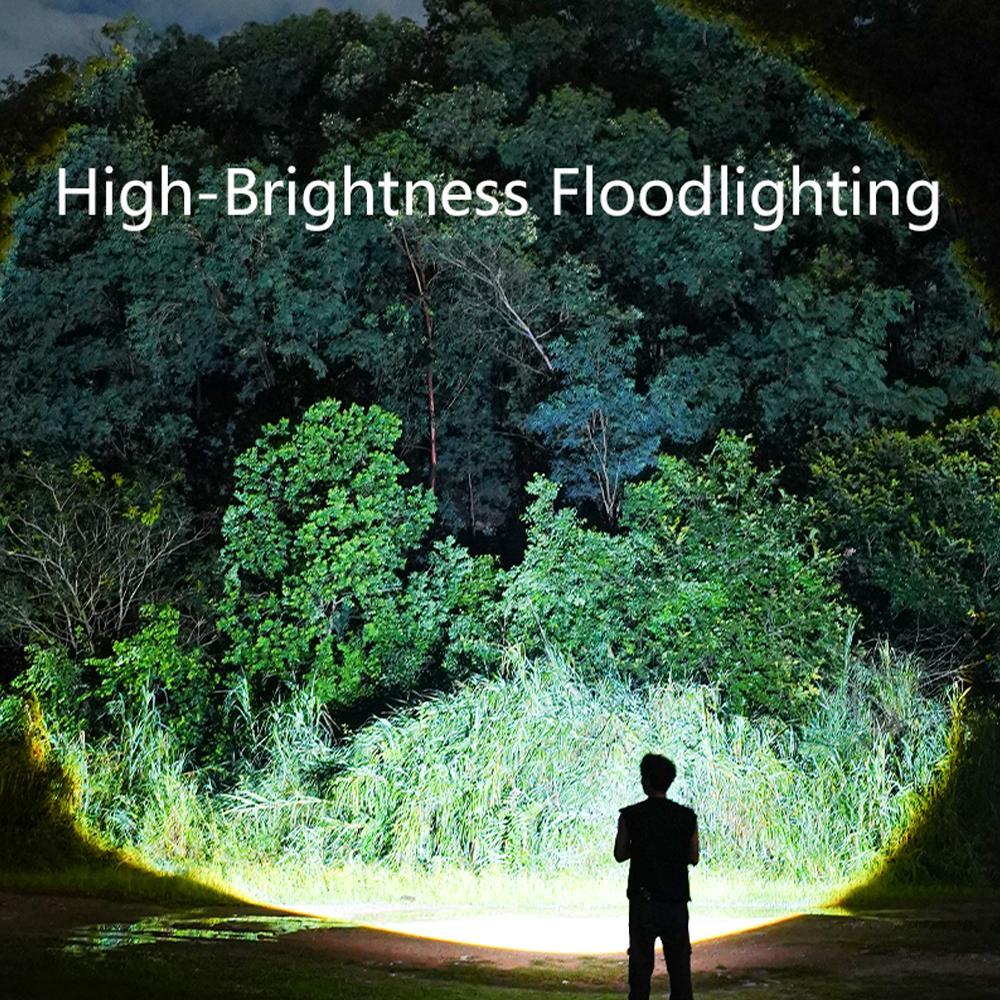 【SD-8110】SmilingShark portable lighting flashlight, multi-functional lighting, accompany you to shine outdoors!