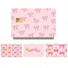 Bowknot Pattern Credit Card Skin Sticker, Ultra-thin Waterproof Scratch Resistant Card Art Stickers, DIY Decal Film, Personalized Bank Card Decorative Sticker, Customized Sticker, Adhesive Vinyl Decal, Waterproof Durable Sticker, PVC Waterproof Stickers