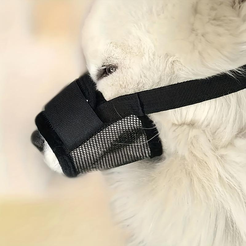 Dog Anti-Bite Anti-Bark Muzzle - Breathable, Allows Drinking Water, Safe Comfortable No-Eat For Training & Outdoor Use Dog Anti-Bite Anti-Bark Muzzle - Breathable, Allows Drinking Water, Safe Comfortable No-Eat For Training & Outdoor Use