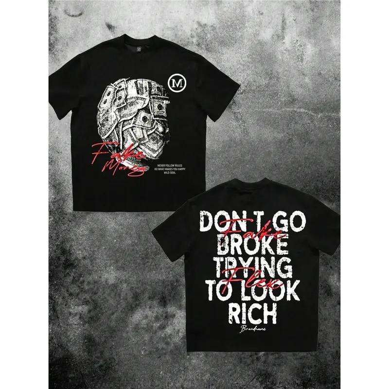 Urban Money Mask Graphic Tee| Bold Anti-Flex Streetwear Shirt Unisex, Unique and Versatile