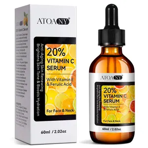Atoany Vitamin C Essence 60ML, Facial Moisturizer, Liquid Form, Non-Flammable, No Scpn/cpnp Notification, Single Unit Count