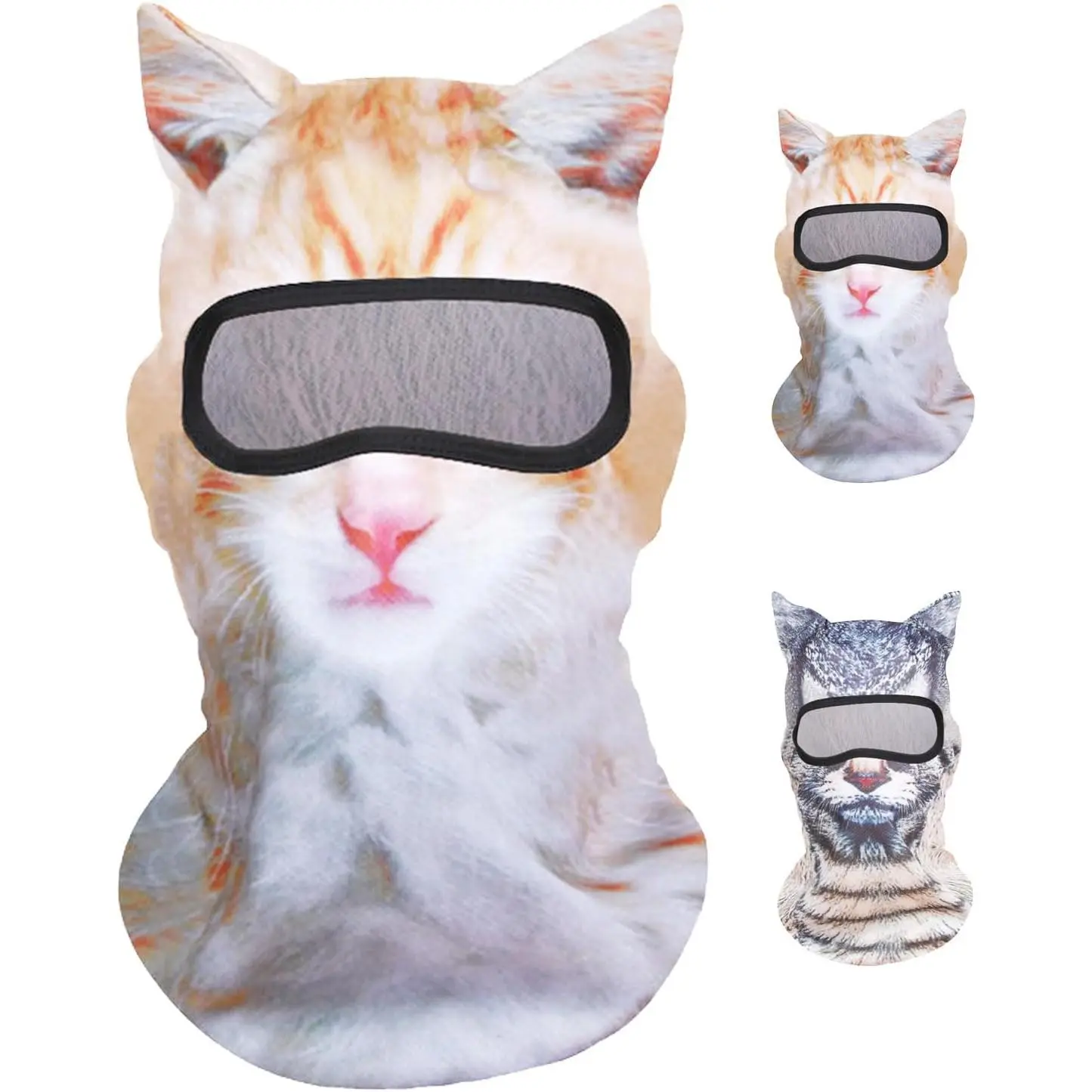 Personalized    Ski Balaclava Sheisty  Mask with Ears for  Festivals,Raves Ski,Halloween,Outdoor Activity