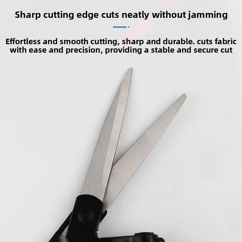 Infrared Laser Cutting Scissors Multi-Purpose Stainless Steel Laser Beam Positioning for Clothing Sewing & Fabric Cutting with Line Head Design