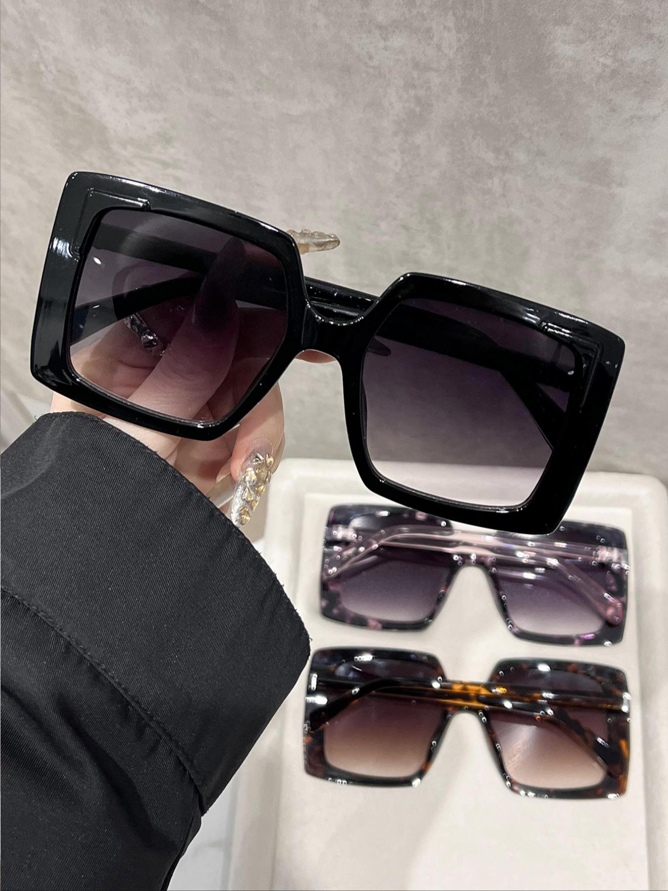 Women's Fashionable  Sunglasses, Trendy Casual Sunglasses for Everyday Use, Fashion Accessories for Outdoor Activities, Trendy Styling Sunglasses