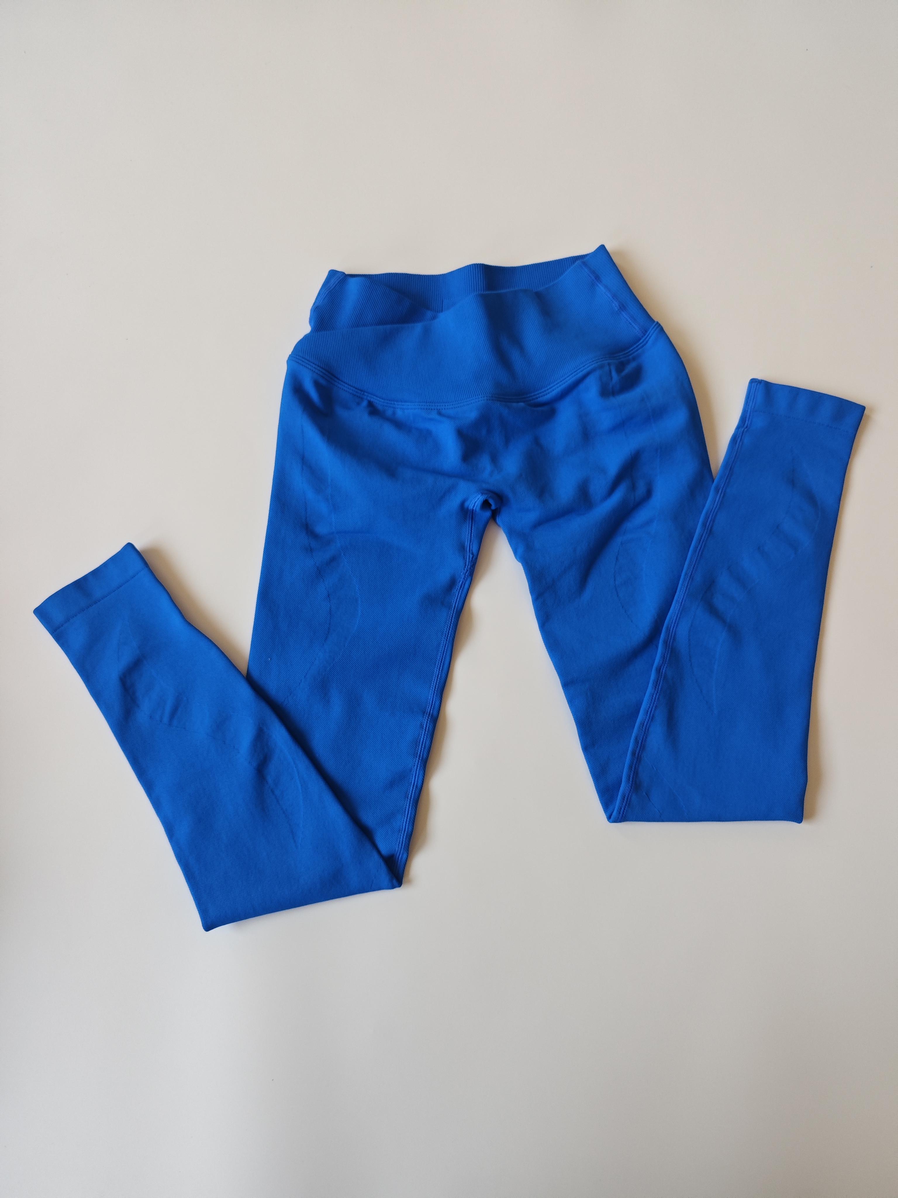 Dfyne Impact Women's Long Pants, Fitness Clothing, Women's Seamless Base Pants, Waist Cross Fitness Tight-fitting Clothes, Running and Cycling