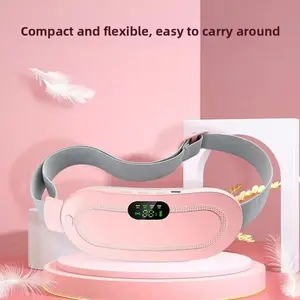 Portable Menstrual Heating Belt for Period Cramps, USB Rechargeable Cordless Pain Relief Pad with 6 Heat & Massage Modes, Ideal Gift for Women