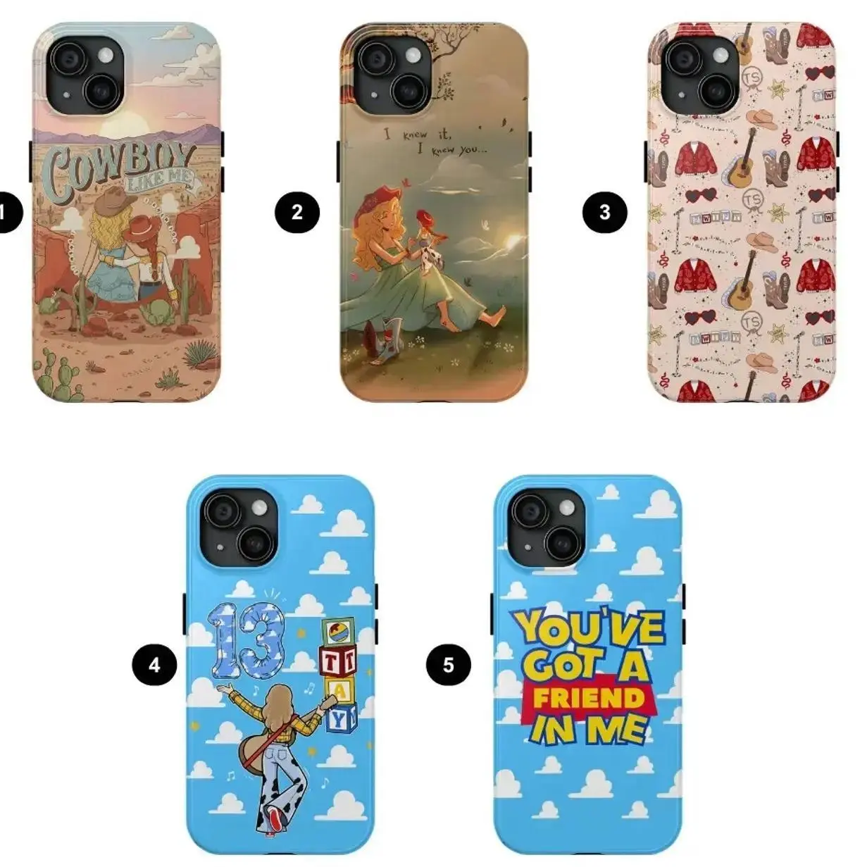 V2 "It's a Tay Story" Durable Resistance Cellphone Cover - "I Knew It, I Know You" Design, Phone Casing Accessories for Protection - Compatible with iPhone 11-17 Pro Max/Plus, Samsung Galaxy S23-25