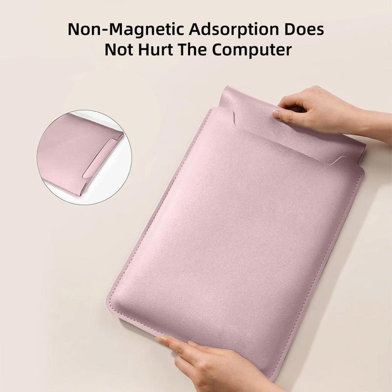 2 in 1 Laptop Sleeve, 1 Count Waterproof Laptop Bag, Multi-functional Laptop Bag for Macbook iPad Air Pro, Laptop Travel Bag