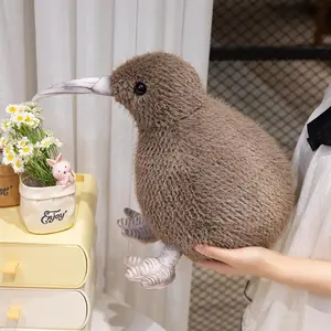 Soft Simulation Kiwi Bird Plush Toys 20-35cm Cute Stuffed birds Animals Soft Doll Kids Toys for Children Birthday Gift