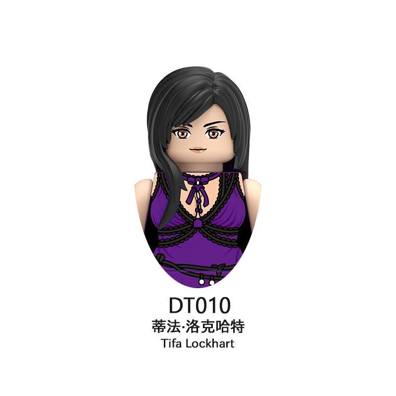 DT8903 Movie Game Cartoon FF Collection Action Figures Building Blocks Positive Characters toys Weapons Accessories Toys Gifts popular