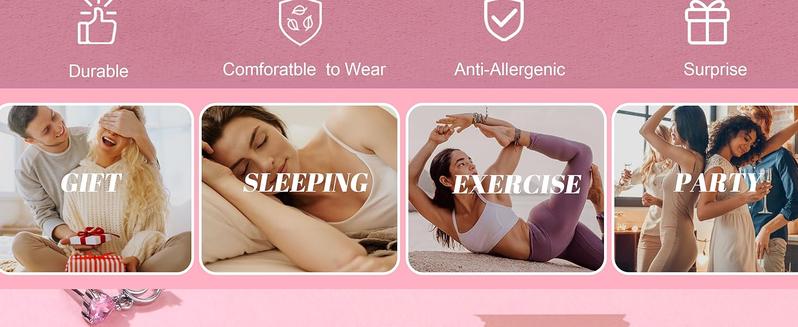 Fansilver 12PCS 20G Nose Rings Surgical Stainless Steel L Shaped Nose Studs for Women Men CZ Heart Butterfly Flower Leaf Moon Dangle Cute Nose Piercings Studs Screw Jewelry Pink