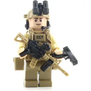 Battle Brick 1.6 Inches Tall CCT Air Force Special Operations Value Custom Minifigure | Genuine Military Minifig | Packaged in The USA | | Great Gift for Ages 8+ to Adult AFOL