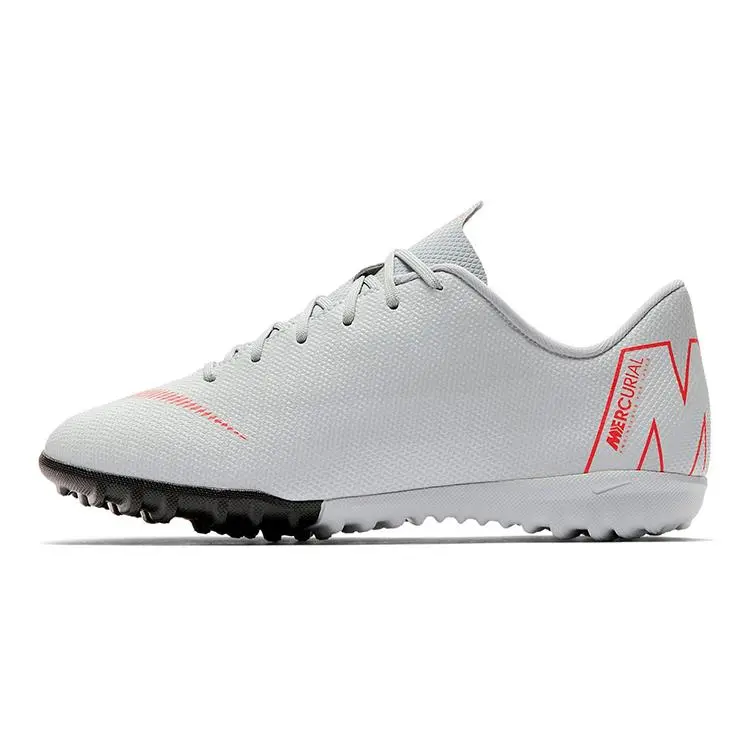 Nike Mercurial Vapor 12 Jr Academy TF Comfortable Versatile Non-Slip Durable Low-Top Soccer Shoes AH7342-060