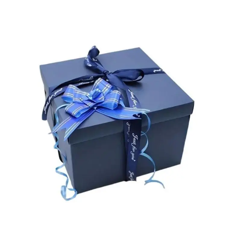 5-Tier Surprise Explosion Gift Box, DIY Handmade Creative Storage for Candies/photos, Valentine/birthday/wedding/holiday Gift