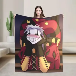 Super Soft The Freak Circus Throw Blanket Premium Fleece Flannel Lightweight Bed Blanket Fuzzy Plush Blankets All Season Use