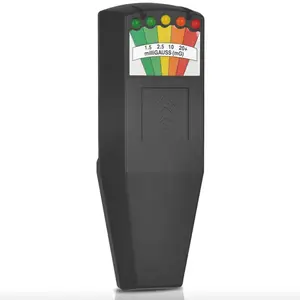 EMF Meter with LED , 1.5-20+ milliGAUSS Range, Black