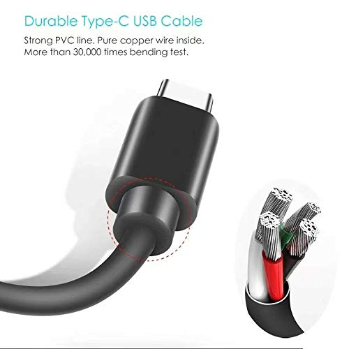 Replacement USB Type C Charge Cord   for  Series S/X and  Elite Controller Series 2  ,PS5 Controller Wire PS5 Dual Sense,/Pro/Lite Controller,Steam Deck (6.6 FT