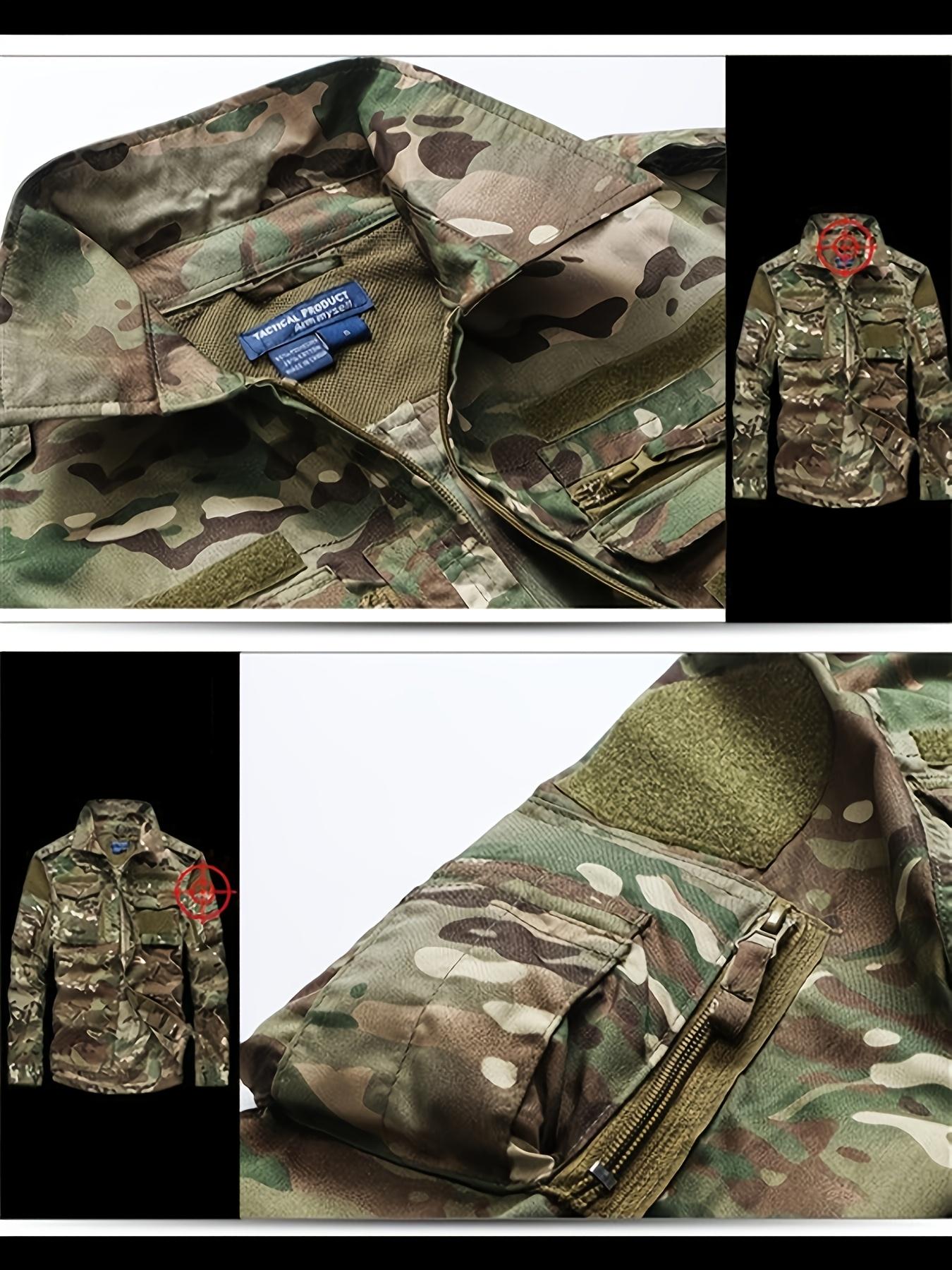 High-Quality Training Uniform Outdoor Acu Uniform Original Durable Lightweight Training Outdoor Jacket Outdoor Fitness Training Pants Suitable for Hiking, Logging, Blacksmithing, Camping, Sports, Fishing High-Quality Training Uniform Outdoor Acu Uniform Original Durable Lightweight Training Outdoor Jacket Outdoor Fitness Training Pants Suitable for Hiking, Logging, Blacksmithing, Camping, Sports, Fishing