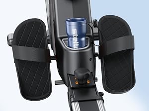 Magnetic/Water Rowing Machine 350 LB Weight Capacity - Foldable Rower for Home Use with Bluetooth, App Supported, Tablet Holder and Comfortable Seat Cushion