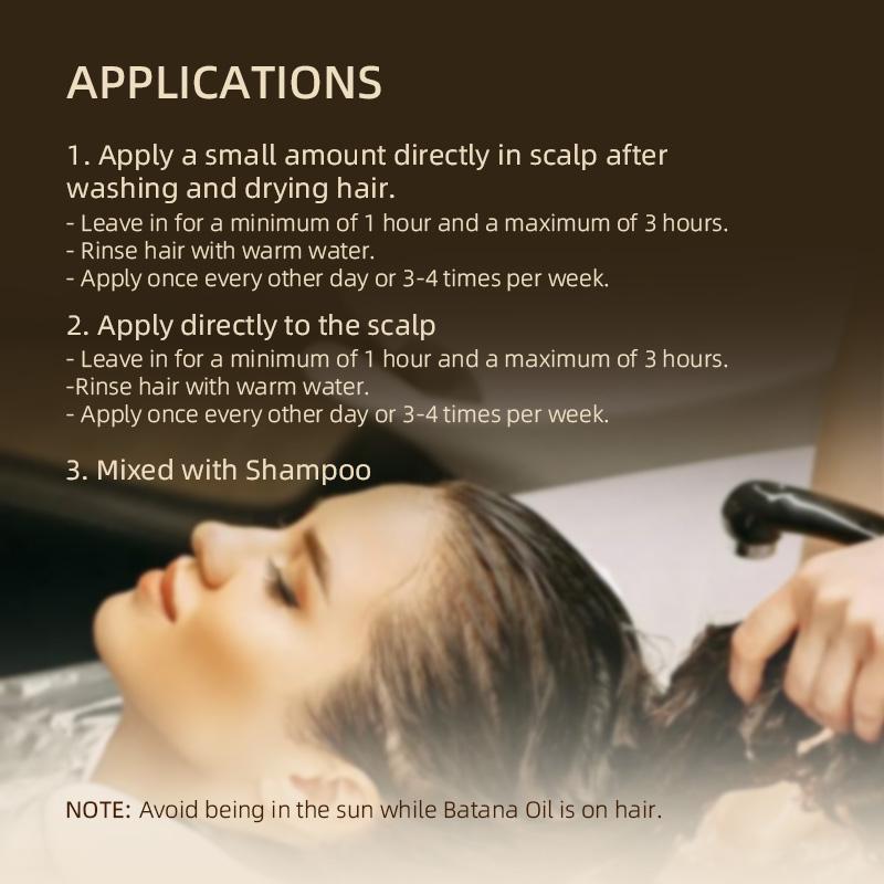 2PCS CARVENCHY 100% Pure Batana Oil with Rosemary for Hair Growth – Organic Natural Hair Loss Treatment, Thickening Serum for Stronger Healthier Hair, Deep Nourishing Scalp & Hair Repair