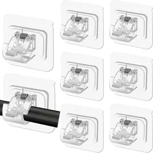 【FathersDayGift】8/16PCS Curtain Rods No Drilling,Bracket No Drill Curtain Rod Brackets Self Adhesive Curtain Rod Holders Nail Free Adjustable Curtain Rod Hooks Curtain Hangers for Bathroom Kitchen Bathroom Hotel